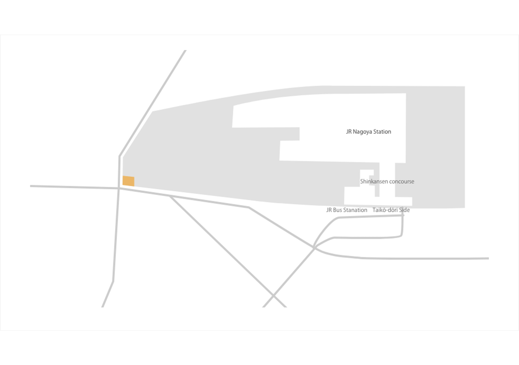 太閤通口北側